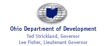 Logo for the current administration's Ohio Department of Development